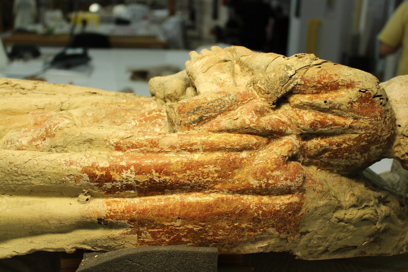 Mare de Déu amb Infant, Anònim. Església de Santa Maria la Major d’Oliva, València.