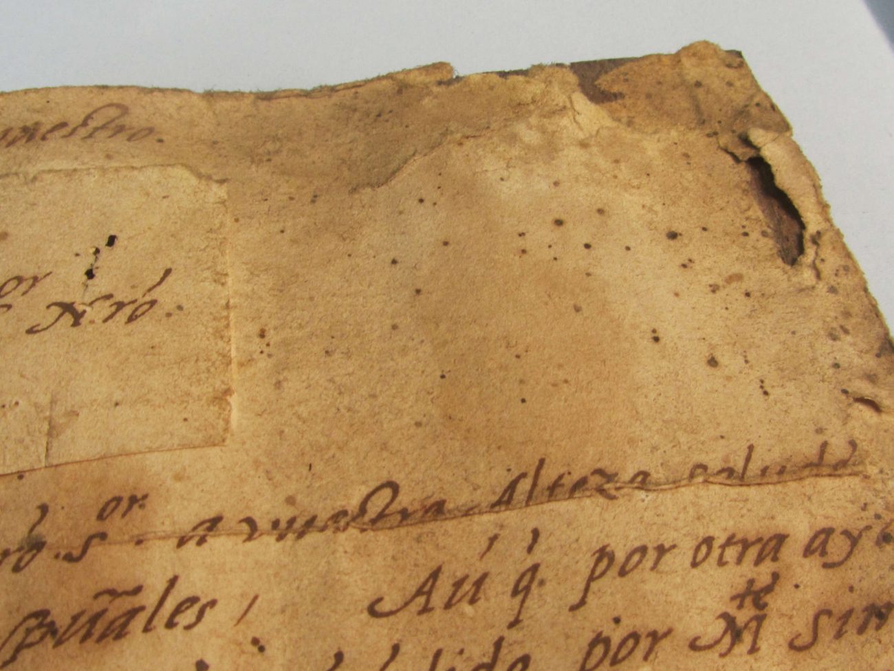 Carta autògrafa, Sant Ignasi de Loiola, reliquiari catedral (València).