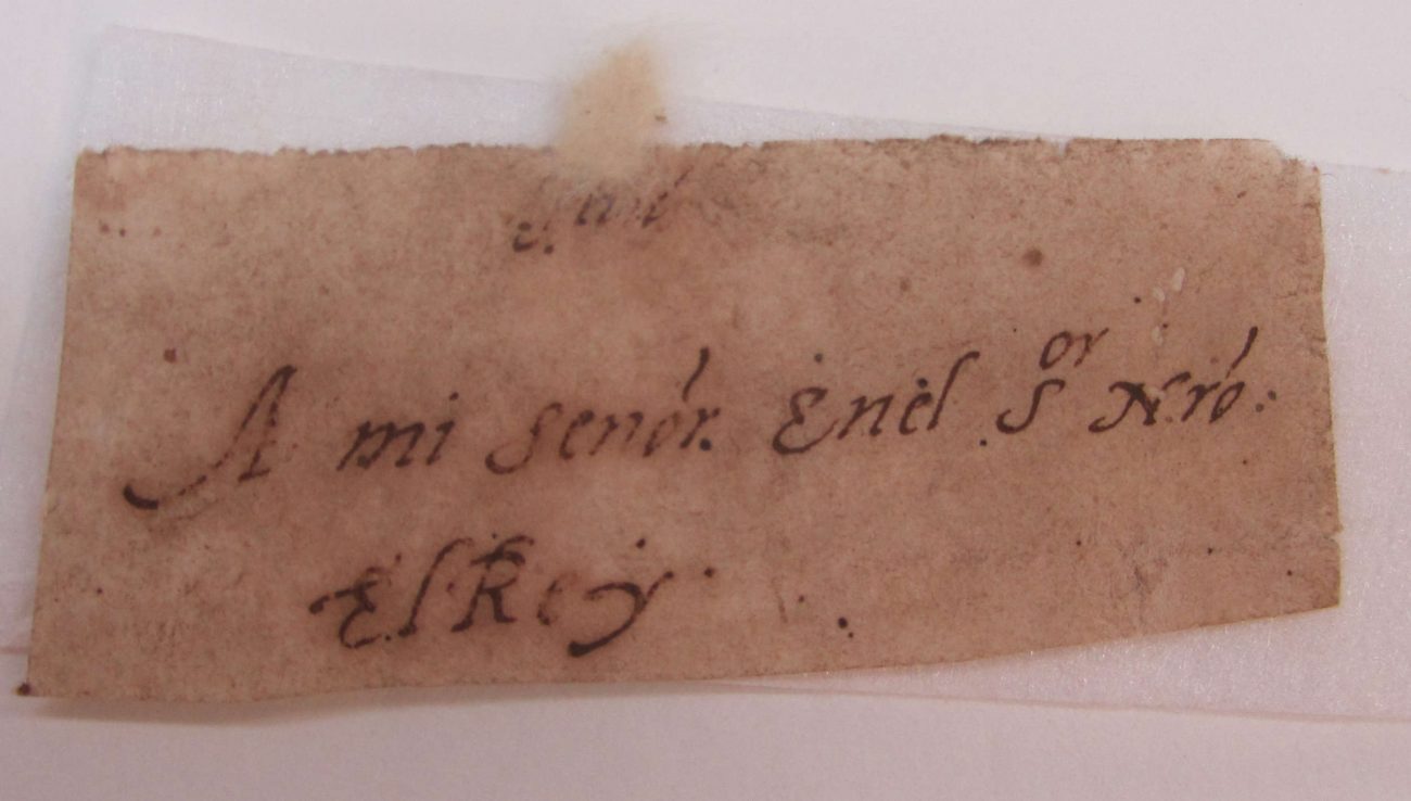 Carta autògrafa, Sant Ignasi de Loiola, reliquiari catedral (València).