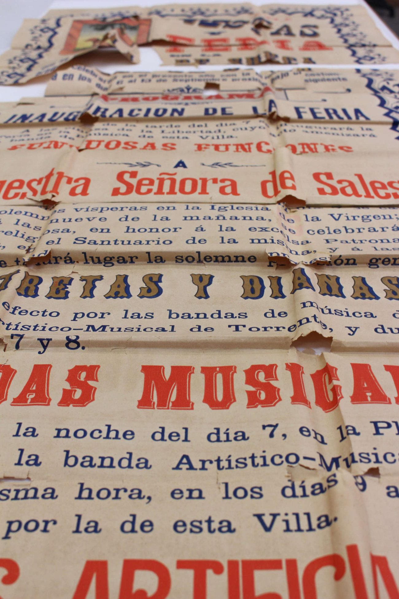 Cartel de Fiestas y Ferias de la Villa de Sueca, Sueca, Valencia.