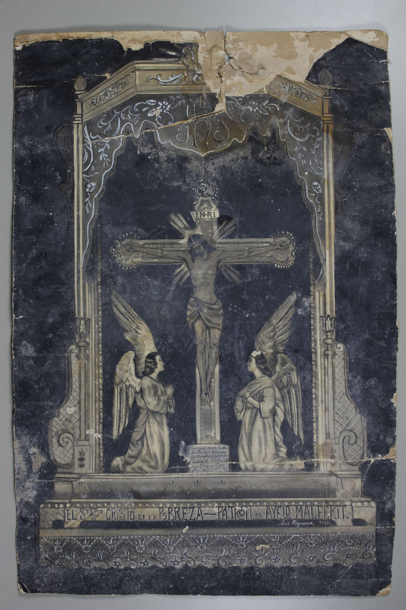 El Santíssim Crist de la Pobresa. Patró d'Aielo de Malferit.