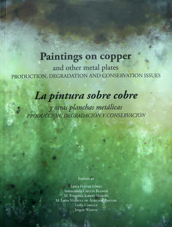 a pintura sobre cobre y otras planchas metálicas
