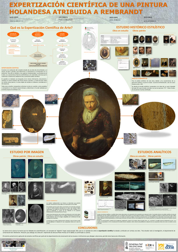 Expertización Científica de una pintura holandesa atribuida a Rembrandt